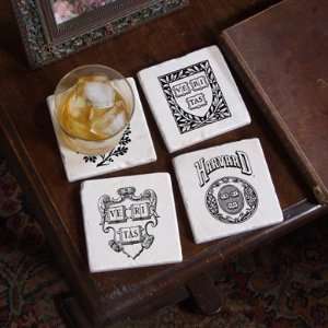  Harvard University Vintage Logos Marble Coasters Sports 