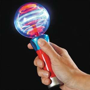  Plastic Light Up Spinning Ball Wand Toys & Games
