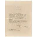 RONALD REAGAN   TYPED LETTER SIGNED 06/07/1985  
