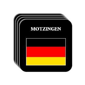  Germany   MOTZINGEN Set of 4 Mini Mousepad Coasters 