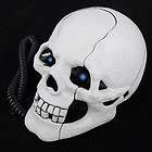 Fearful Skull Shape Novelty Telephone Flashing Phone