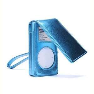  DLO Metallic Blue iPod mini case: MP3 Players 