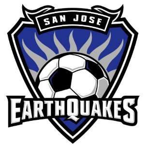  San Jose Earthquakes USA Soccer Auto Car Sticker 6X6.25 