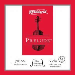  10 Prelude Viola G Strings Short Scale Medium Tension 