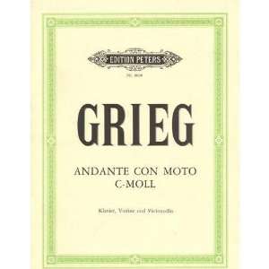  Grieg, Edvard   Andante Con Moto in c minor   Violin 