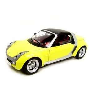  Smart Roadster Diecast Model Yellow 118 Die Cast Car 