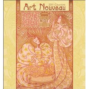   Art Calendars: Art Nouveau   12 Month Art   33x30cm: Home & Kitchen