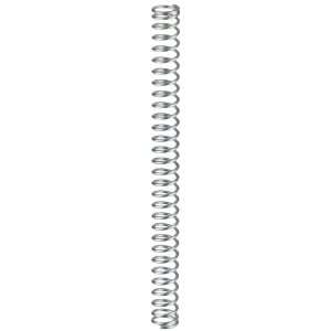  Spring, 316 Stainless Steel, Inch, 0.12 OD, 0.014 Wire Size, 0 