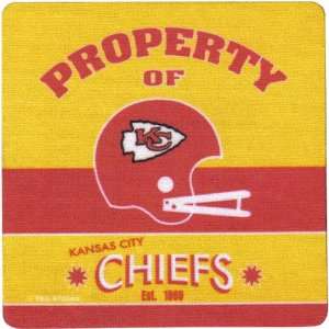   of Kansas City Chiefs Four Piece Foam Coaster Set: Sports & Outdoors