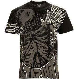  TapouT Black Slipping Away T shirt: Sports & Outdoors