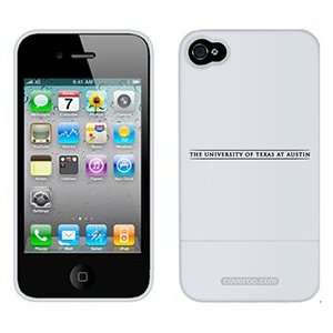  The University of Texas at Austin on AT&T iPhone 4 Case by 