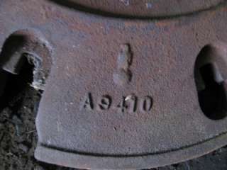 Pair Case Tractor Rear Wheel Weights A9410  