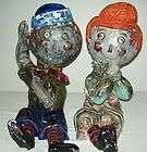 Vintage Raggedy ann and Andy Chalkware Figurines