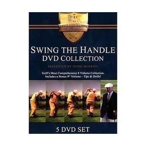  Eddie Merrins Swing the Handle Golf Complete 5 Disc DVD 