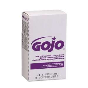  Gojo 2204 04 NXT White Premium Lotion Soap, 2000 mL (Case 