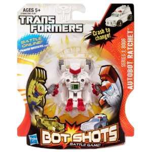   Bot Shots Series 1 Autobot Ratchet Battle Game Figure: Toys & Games