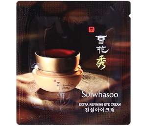 Formulated with Korean Medicinal Herbs, this luxuriously textured eye 