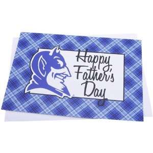  Duke Blue Devils Team Logo Fathers Day Card Sports 