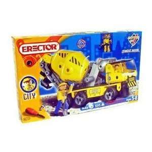  Erector Motorized Cement Mixer Toys & Games