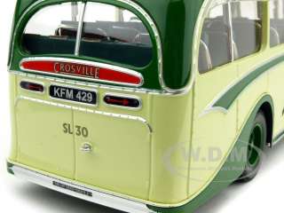   24 scale diecast car model of 1949 bedford ob duple vista coach bus