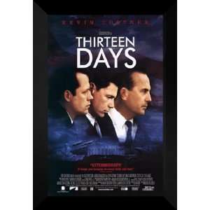  Thirteen Days 27x40 FRAMED Movie Poster   Style A 2000 