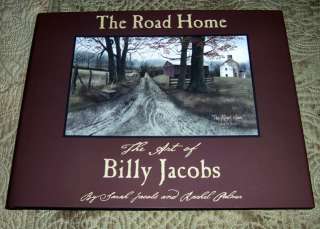 The Road Home The Art of Billy Jacobs Folk Artist Book  