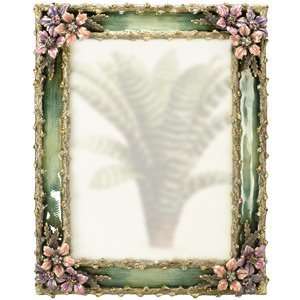 Jay Strongwater Twig & Flower Frame Green 