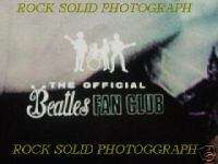 BEATLES 69 Fan Club Bulletin   Color Poster Last Issue  