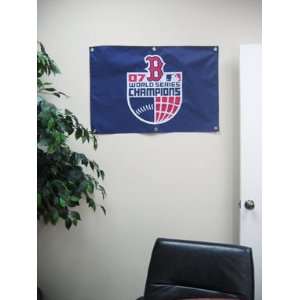  Boston Red Sox World Series Champions 2007 Fan Banner 