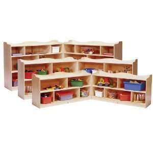  36 High 16 Section 3 Shelf Fold and Lock Mobile Storage 