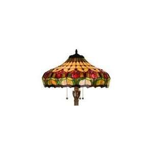    Colonial Tulip Floor Lamp 63.5 H Meyda 11070
