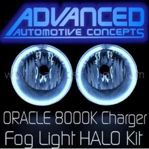  Dodge Charger Foglight Halo Kit *Crystal White: Automotive