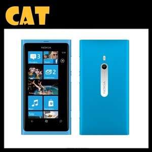 Nokia Lumia 800 Microsoft Windows 7.5 Mango Unlocked GSM 3G Phone Blue 