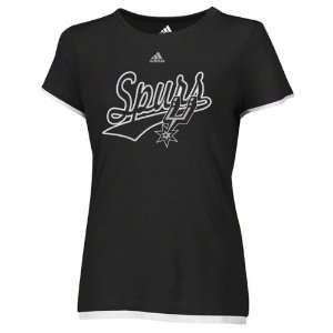  San Antonio Spurs Womens Out Of Bounds Tissue T Shirt 
