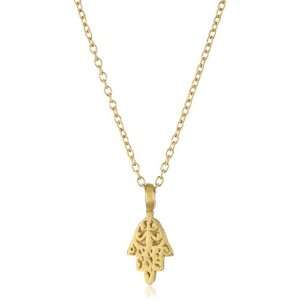  Jewelry Gilded Protection 24K Yellow Gold Pendant Necklace: Jewelry