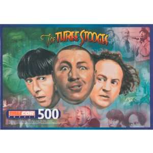  Three Stooges Movie Montage Jigsaw Puzzle 500pc: Toys 