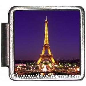  Eiffel Tower Italian Charm Bracelet Jewelry Link A10387 
