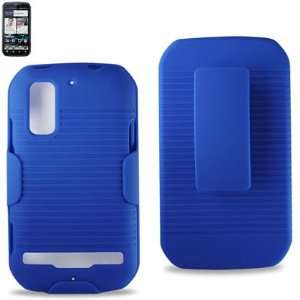  Motorola Photon 4G Electrify Combo Holster Case BLUE W 