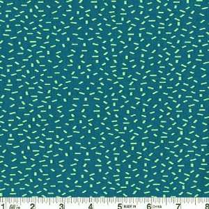 45 Wide All Jazzed Up Dashes Turquoise Fabric By The 