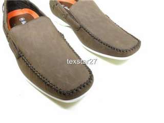 Mens Brown D ALDO Driving Moccasins Styled In Italy Plain Casual 