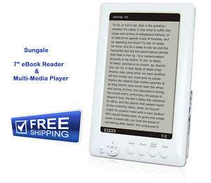 Sungale 7 eBook Reader & Multi Media Player  