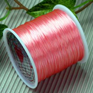 25/color 1/10 Roll Elastic Stretch Thread Cord For Bracelet Jewelry 