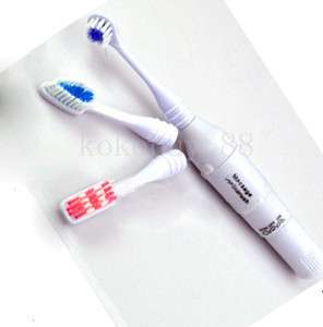 V3808 Electric 3 Brush Heads Massage Massager Toothbrush  