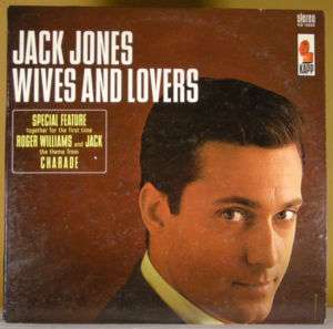 JACK JONES Wives and Lovers KAPP KS 3352 vocals LP  
