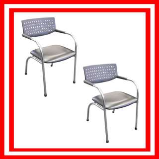 TWO SALON RECEPTION WAITING CHAIRS BEAUTY SPA EQUIPMENT  