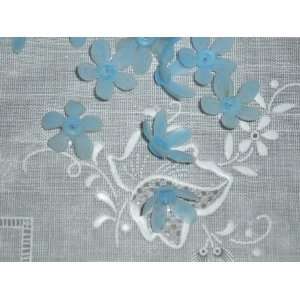   Blue Plastic Love in the Mist Flower Bead: Arts, Crafts & Sewing