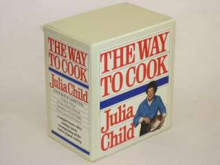 Julia Child THE WAY TO COOK Box Set of 6 Videos  