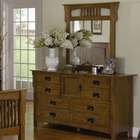 wildon home bloomburg eight drawer dresser and mirror set in