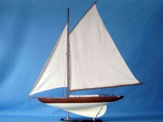 Americas Cup Challenger 26 Sailboat Model Home Decor  