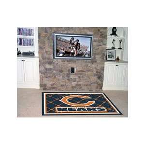  Chicago Bears Tailgate Area Rug 5 x 8